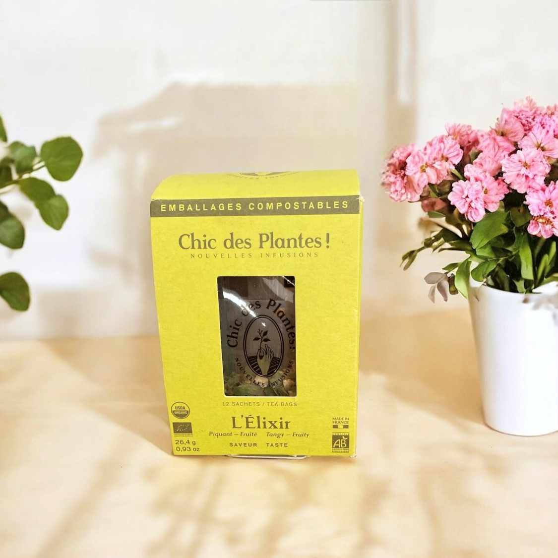 L'Infusion Élixir Bio de Chic des Plantes